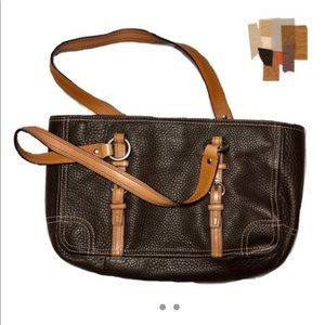 Dark brown Coach Handbag
